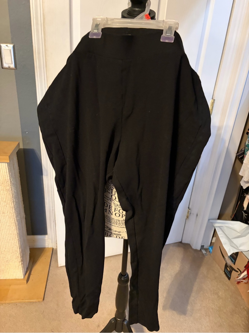 Black Cropped Pants